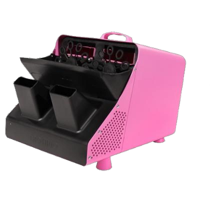 双轮大泡泡机（塑料） （外观可换粉色/黑色）