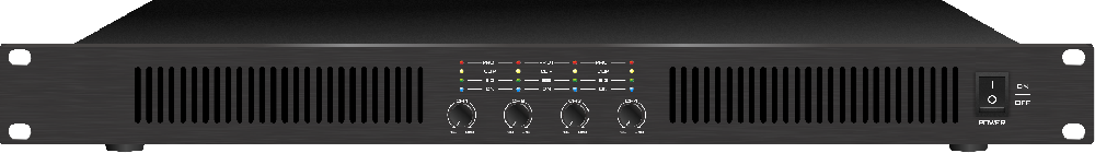 四通道专业功放 4x300W