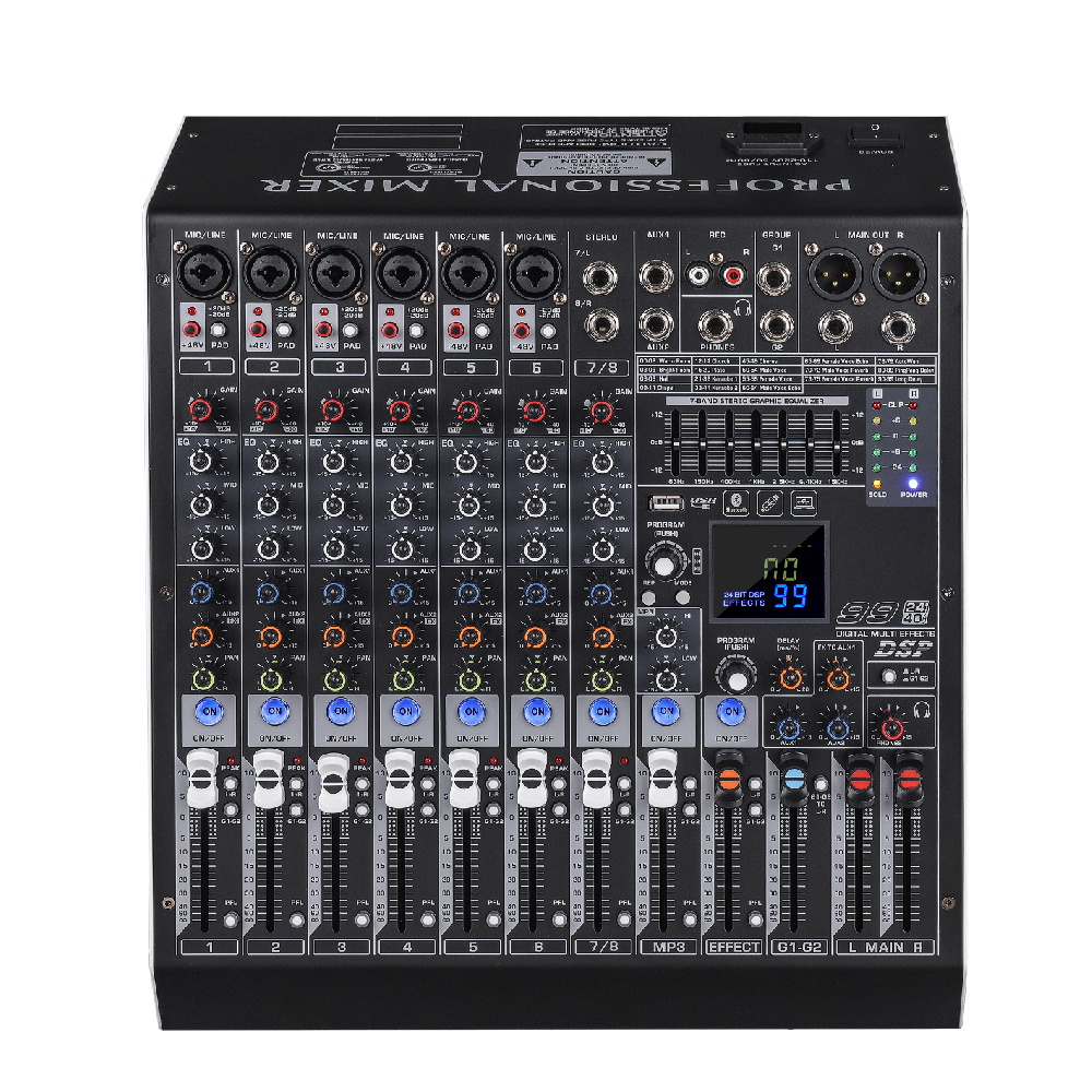 2编组8路调音台